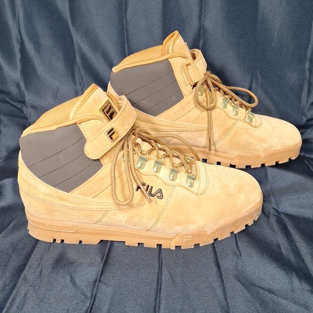 Fila V13 Mens Brown Dress Boots Size 11 Boot 1HM00878-248 Weather Tech Synthetic